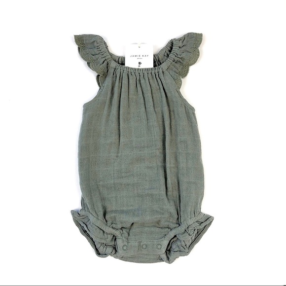 Jamie Kay Other - Jamie Kay Lace Bodysuit in Willow 6-12M